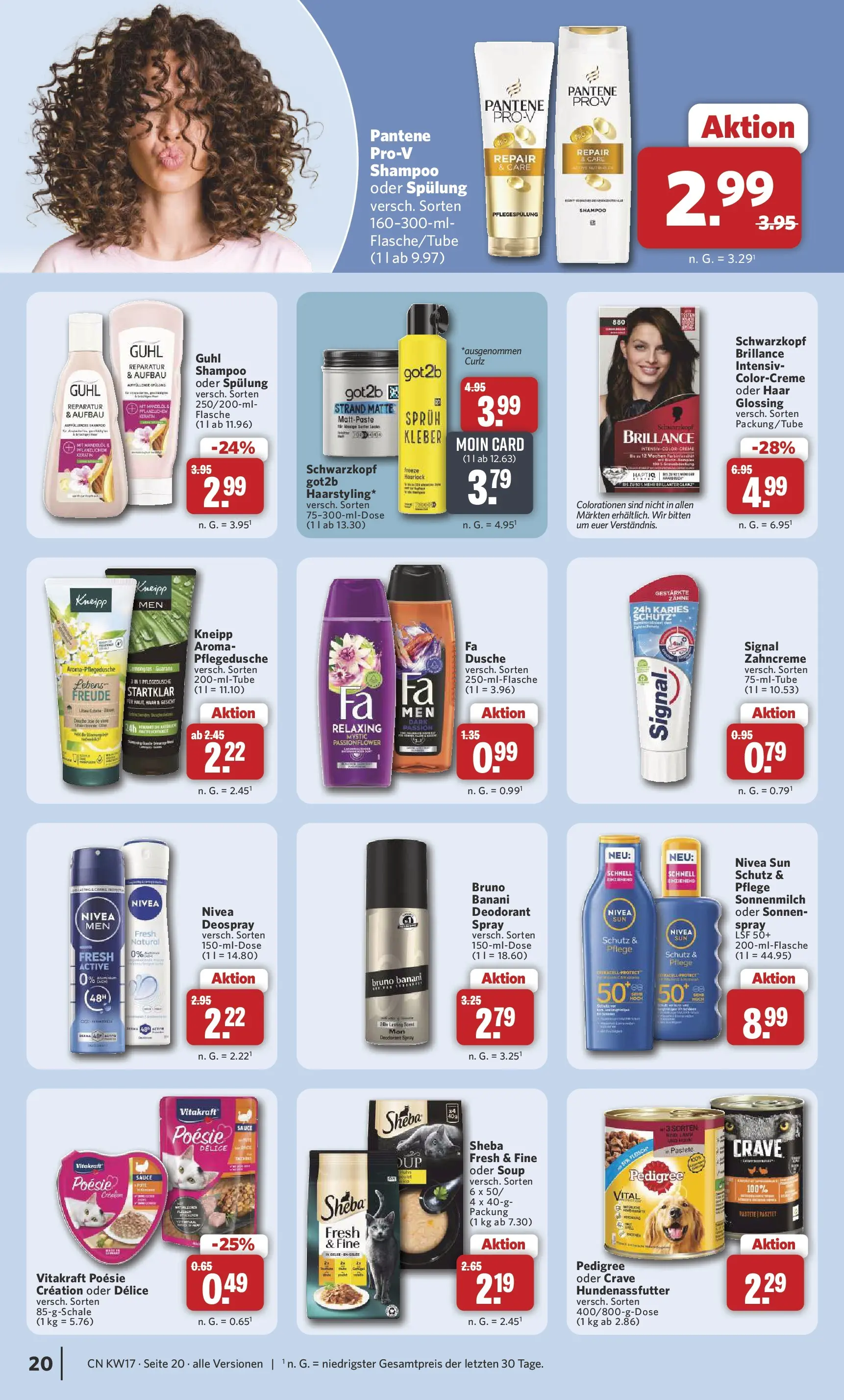 Combi Wochenangebote Rahden (ab 20.04.2026) zum Blättern | Seite: 22 | Produkte: Feta, Box, Dusche, Deodorant