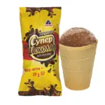 Mix Markt Super Chocolate - Eis mit Schokoladengeschmack und kakaohaltigen St&uuml;ckchen im Waffelbecher - bis 18.04.2026