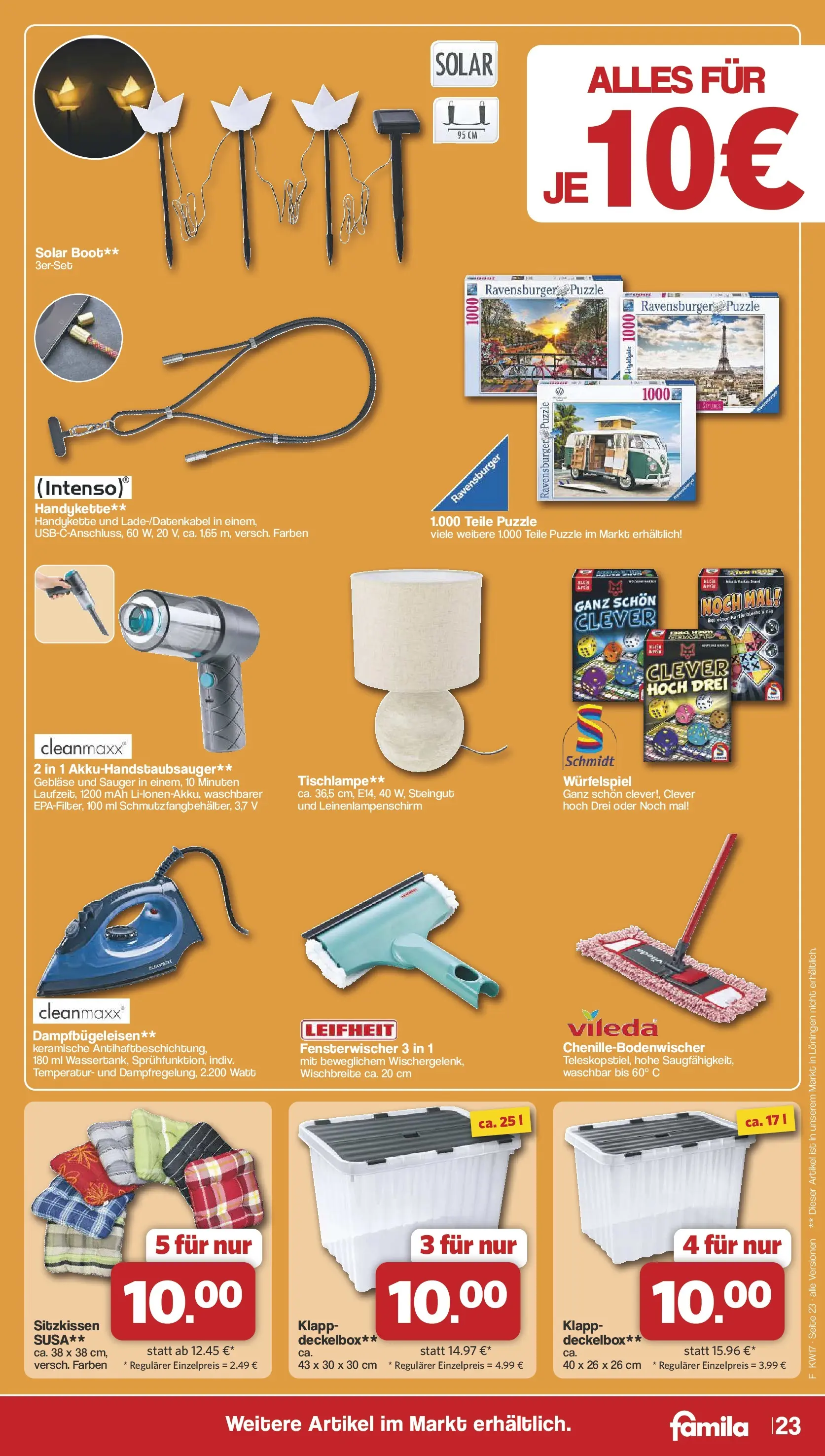 Famila Nordwest Wochenangebote (ab 20.04.2026) zum Blättern | Seite: 25