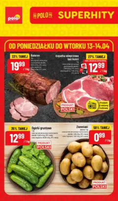 Pogląd oferty "POLOmarket gazetka - Super Hity" - ważna od 13.04.2026