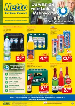 Netto Marken-Discount Prospekt Berlin	 ab 20.04.2026 gültig