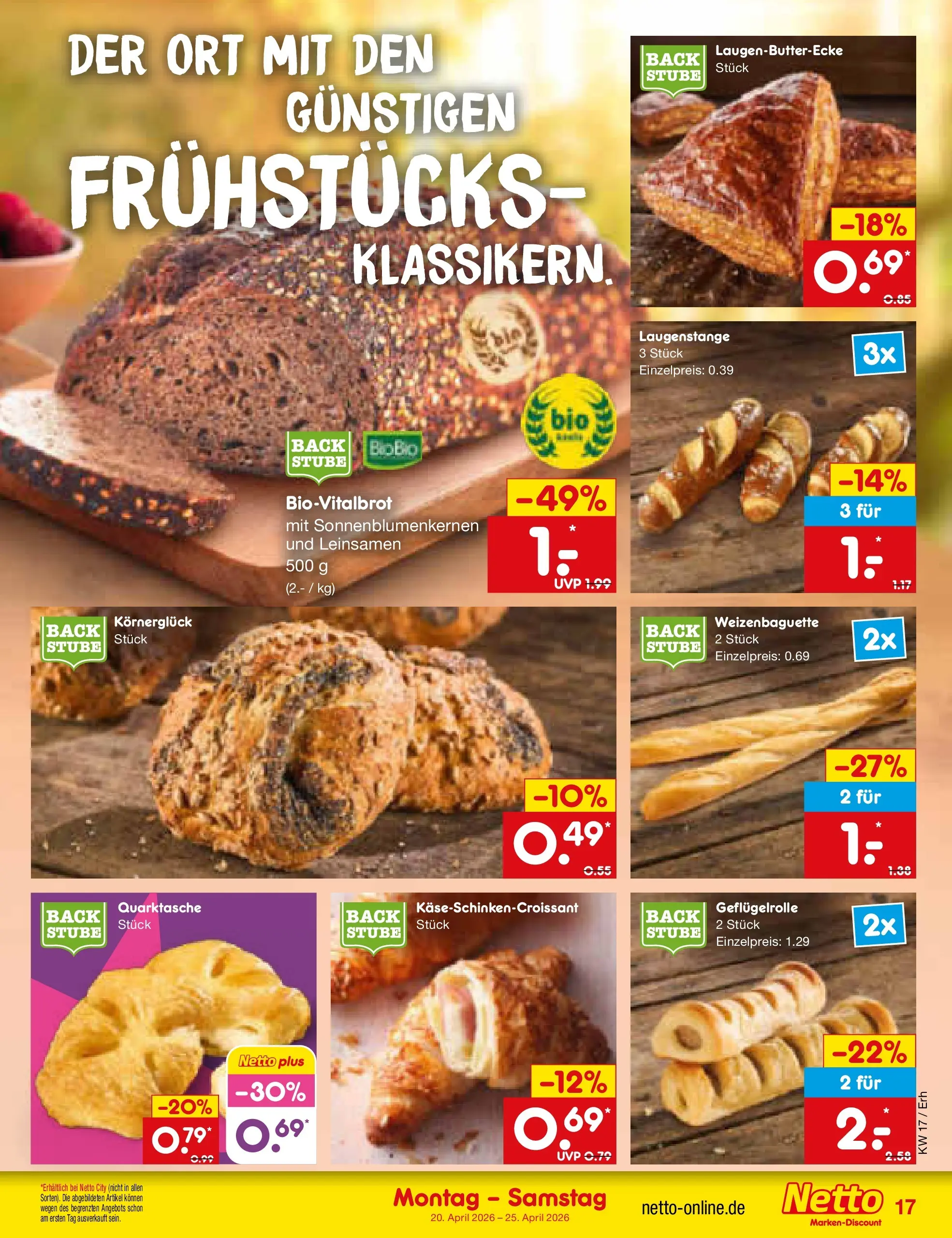 Netto Marken-Discount Prospekt Metten	 (ab 20.04.2026) » Angebote | Seite: 19