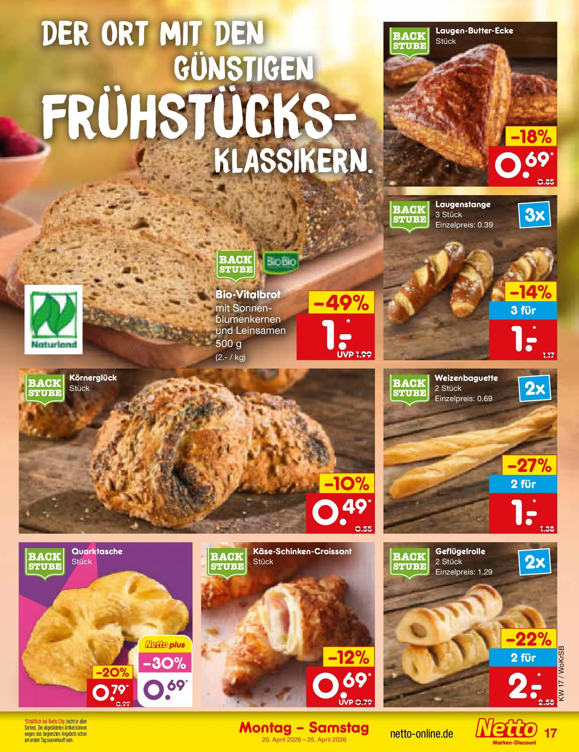 Netto Marken-Discount Prospekt Mannheim	 (ab 20.04.2026) » Angebote | Seite: 19