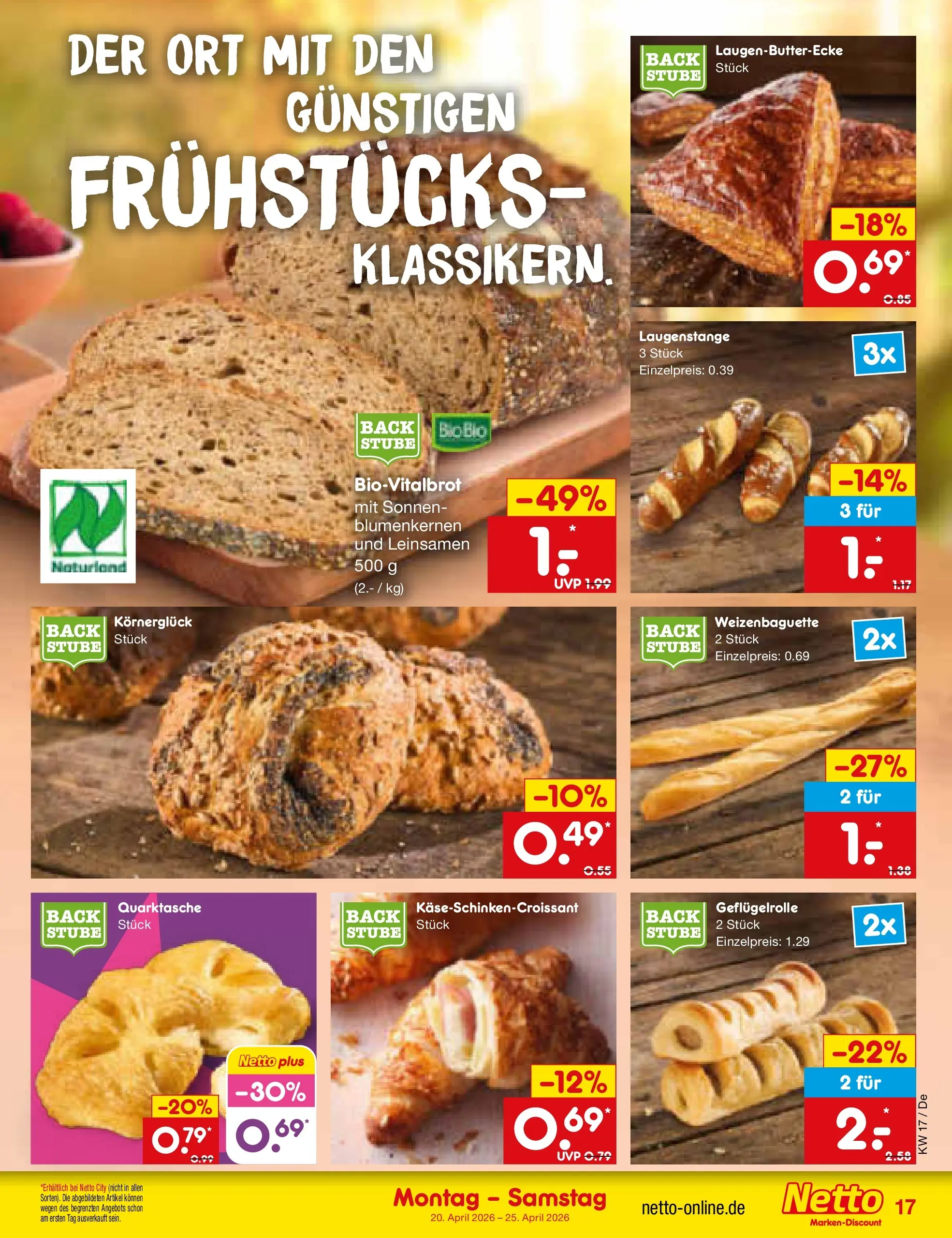 Netto Marken-Discount Prospekt Waiblingen-Bittenfeld	 (ab 19.04.2026) » Angebote | Seite: 19