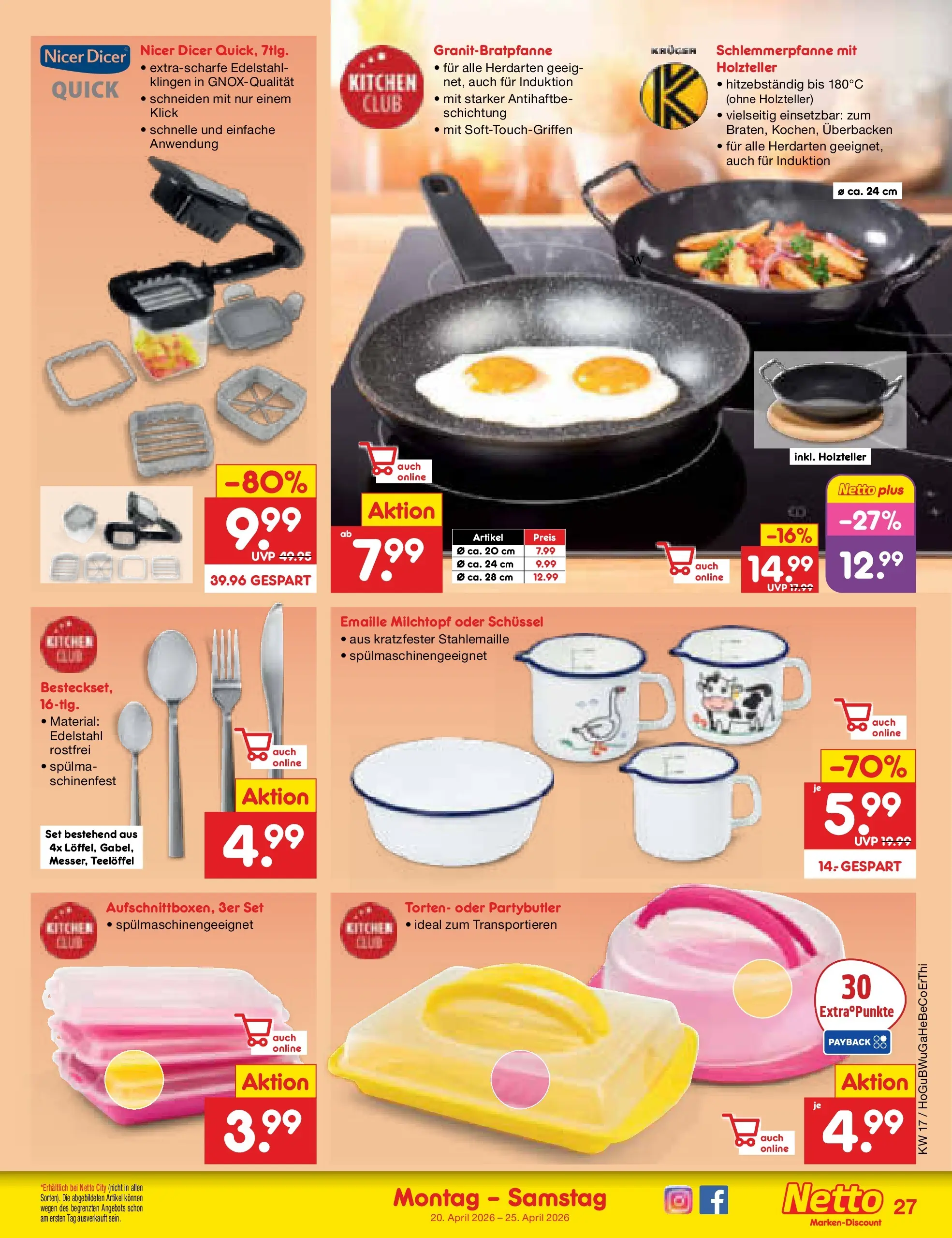 Netto Marken-Discount Prospekt Nordhausen	 (ab 19.04.2026) » Angebote | Seite: 37