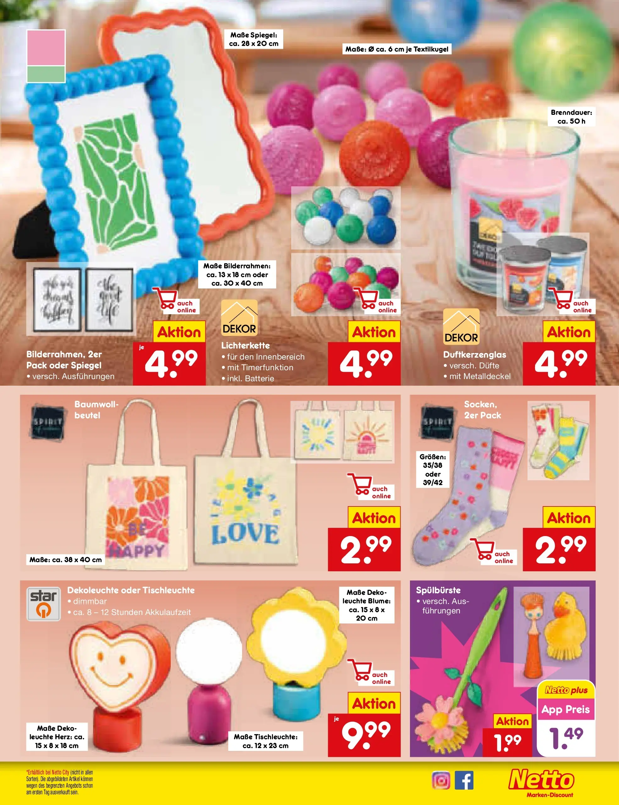 Netto Marken-Discount Prospekt Waiblingen-Bittenfeld	 (ab 19.04.2026) » Angebote | Seite: 41 | Produkte: Batterie, Spiegel, Bilderrahmen