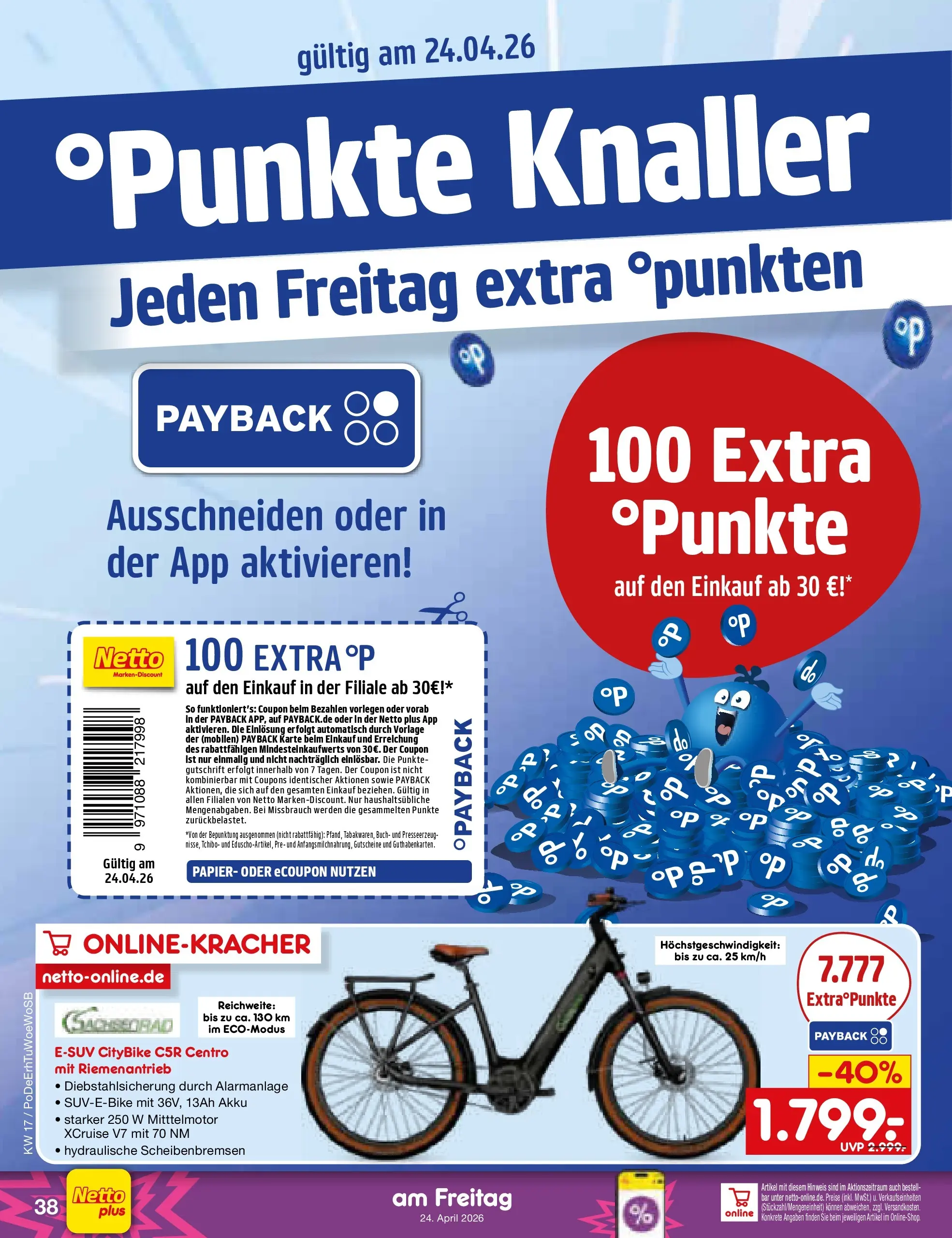 Netto Marken-Discount Prospekt Waiblingen-Bittenfeld	 (ab 19.04.2026) » Angebote | Seite: 54