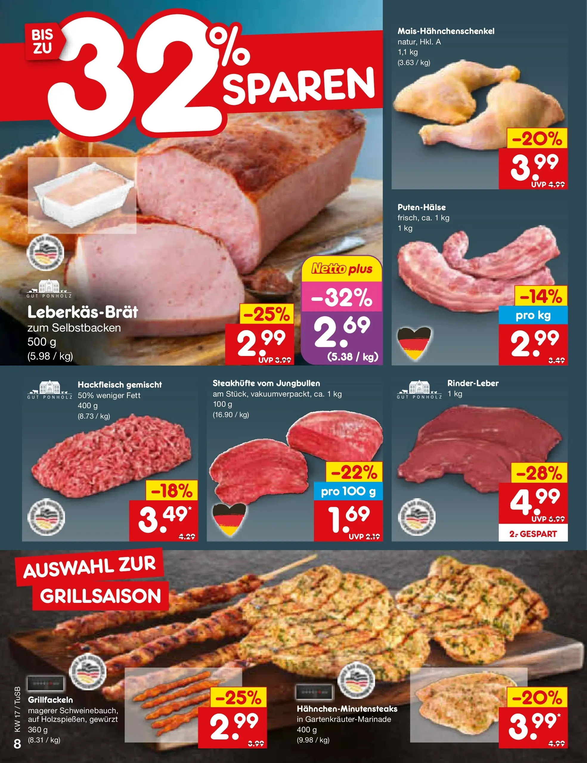 Netto Marken-Discount Prospekt Lahr-Langenwinkel	 (ab 20.04.2026) » Angebote | Seite: 10 | Produkte: Hackfleisch