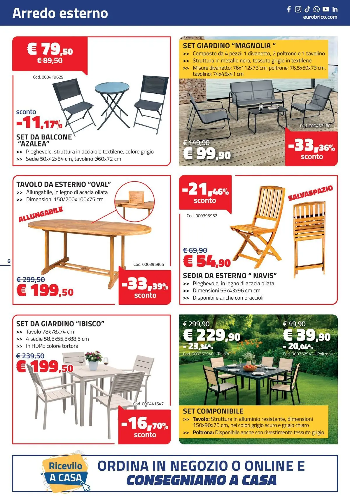 Nuovo Eurobrico - Sconti! Taglio netto ai prezzi dal 15/04/2026 > offerte anteprima 🛍️ | Pagina: 6
