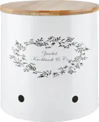 Box mit Deckel Lore in Weiss ca. 7l