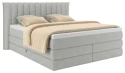 Boxspringbett Lina Hellgrau ca. 180x200cm