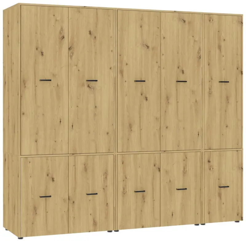 Kleiderschrank Kivo Eiche Artisan