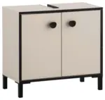 m&ouml;max Dornbirn - Ihr Trendm&ouml;belhaus in Dornbirn Waschbeckenunterschrank Edda Creme/Beige/Schwarz