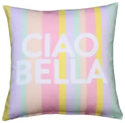 Zierkissen Ciao Bella Multicolor ca. 45x45cm
