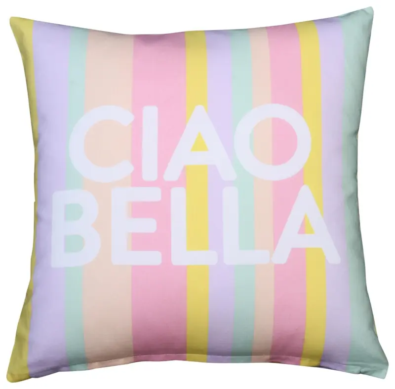 Zierkissen Ciao Bella Multicolor ca. 45x45cm