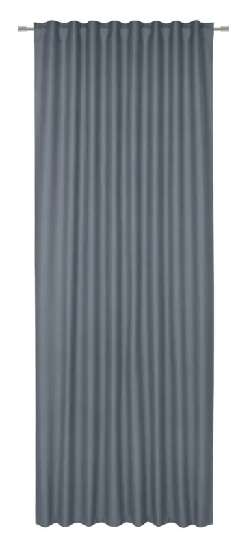 Verdunkelungsvorhang Allan Grau ca. 135x255cm