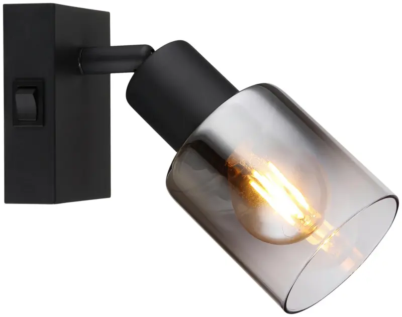 Strahler Rudio Schwarz max. 40 Watt