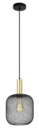 H&auml;ngeleuchte Drato Schwarz max. 25 Watt