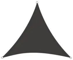 Sonnensegel H16885 ca. 500x500x500 cm Grau