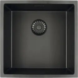 Einbausp&uuml;le Solido 2D in schwarz