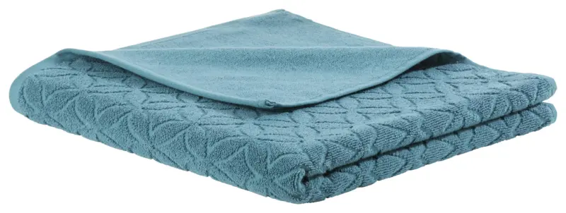 Duschtuch Naime in Blau ca. 70x140cm