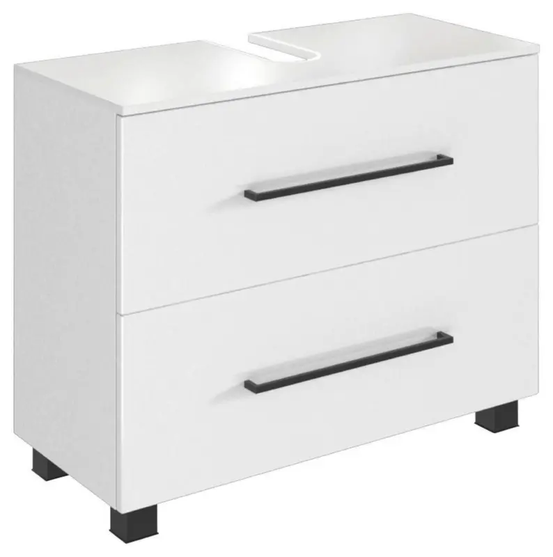 Waschbeckenunterschrank Luzern ca. 70x54x35 cm Wei&szlig;