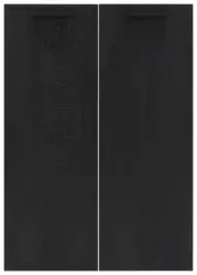 T&uuml;renset in Schwarz