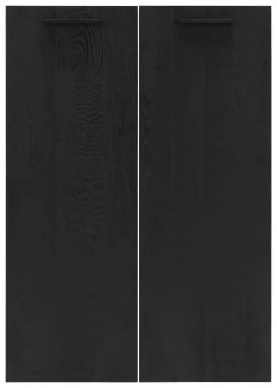 T&uuml;renset in Schwarz