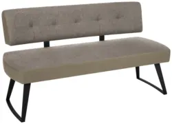 Sitzbank Storm in Taupe ca. 160cm