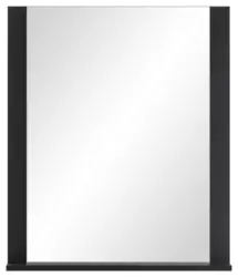 Wandspiegel Janne ca.59,6x71,1x12,3cm Schwarz