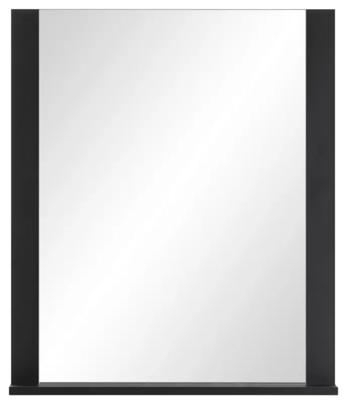 Wandspiegel Janne ca.59,6x71,1x12,3cm Schwarz