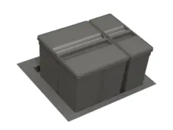 Abfallsammler 600580 anthrazit