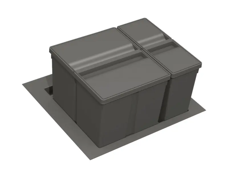 Abfallsammler 600580 anthrazit