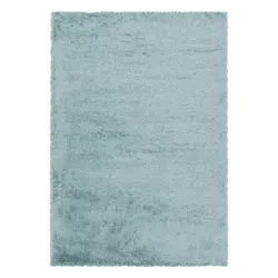 Hochflorteppich Fluffy Blau ca. 140x200cm