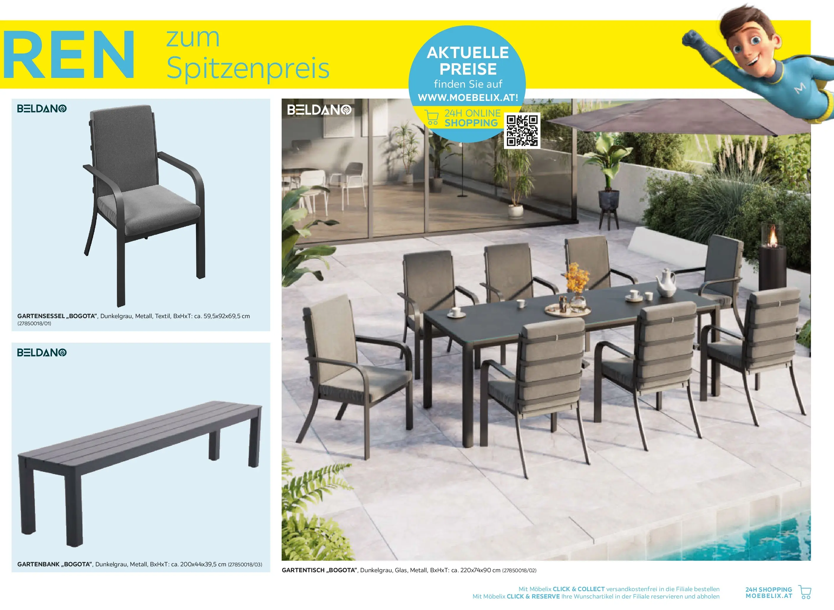 Möbelix Gartenmöbel Mistelbach, Zams, Zell Am See von 13.04.2026 - Aktuelle Angebote | Seite: 3