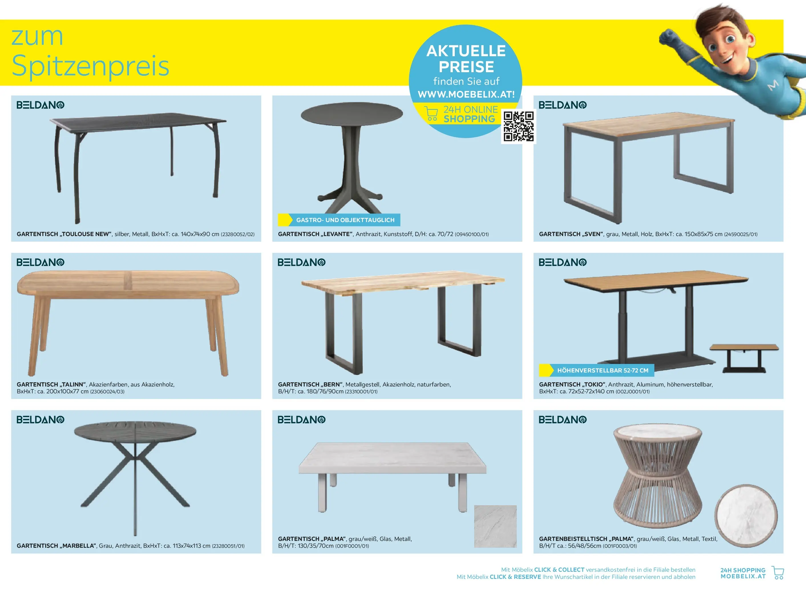 Möbelix Gartenmöbel Mistelbach, Zams, Zell Am See von 13.04.2026 - Aktuelle Angebote | Seite: 23
