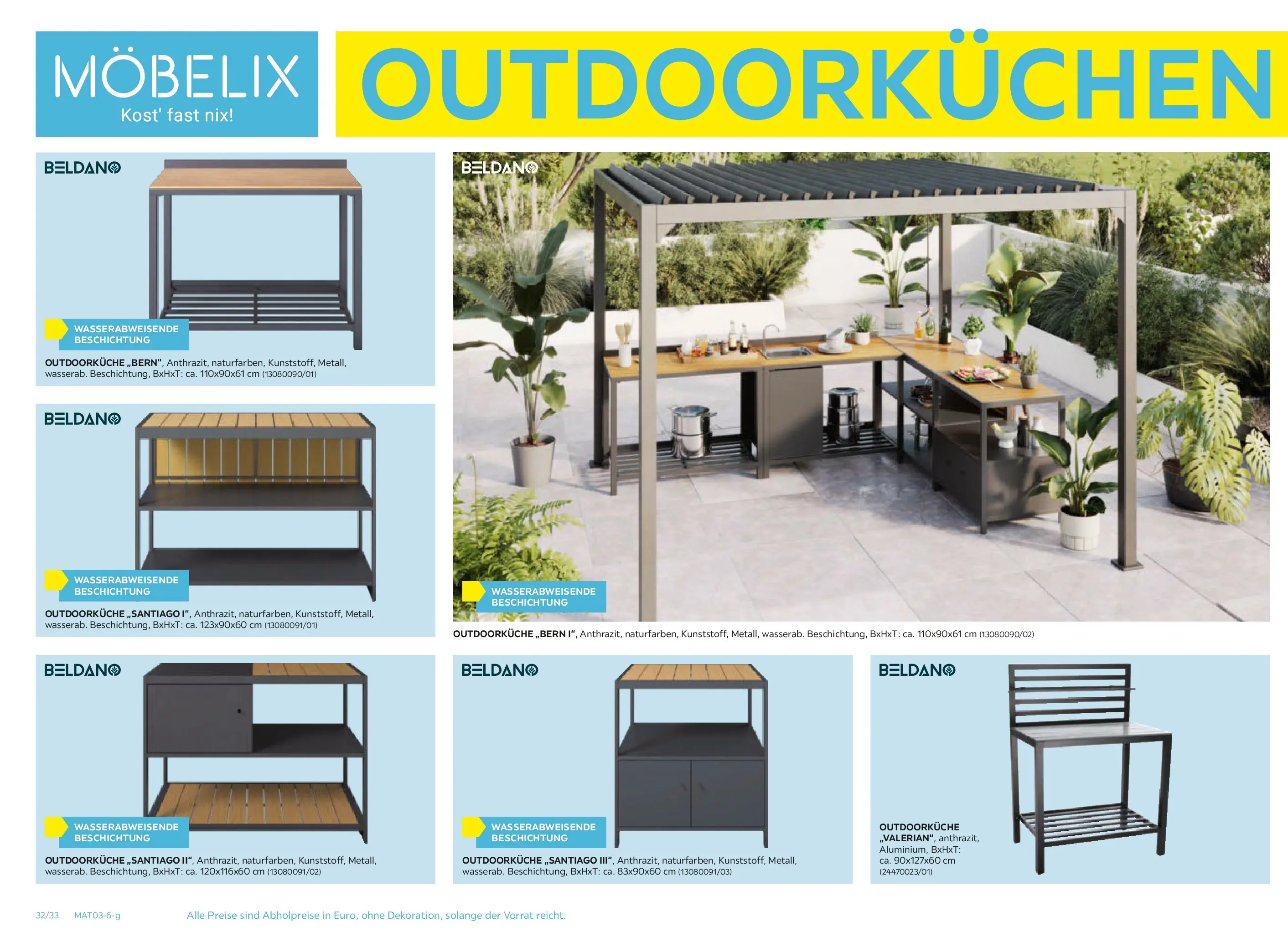 Möbelix Gartenmöbel Mistelbach, Zams, Zell Am See von 13.04.2026 - Aktuelle Angebote | Seite: 32