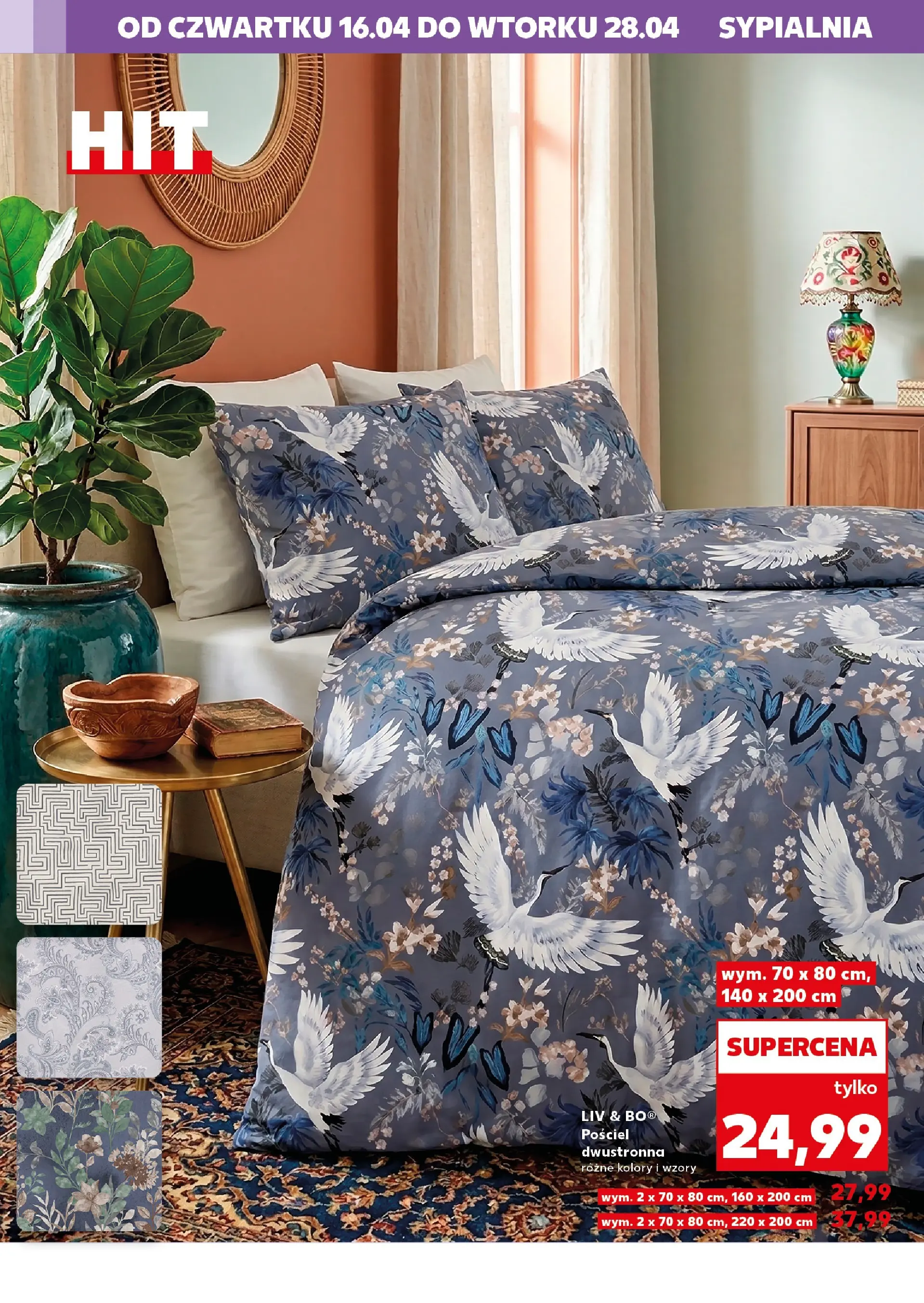 Kaufland gazetka - Złap Okazje od 16.04.2026 - od jutra PDF | Strona: 4 | Produkty: Pościel