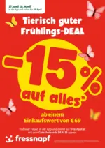 Fressnapf Fressnapf: Fit und fr&ouml;hlich in den Fr&uuml;hling - bis 19.04.2026