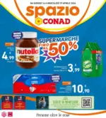 Conad Adriatico Soc.Coop. SUPERMARCHE FINO AL 50% - al 29.04.2026