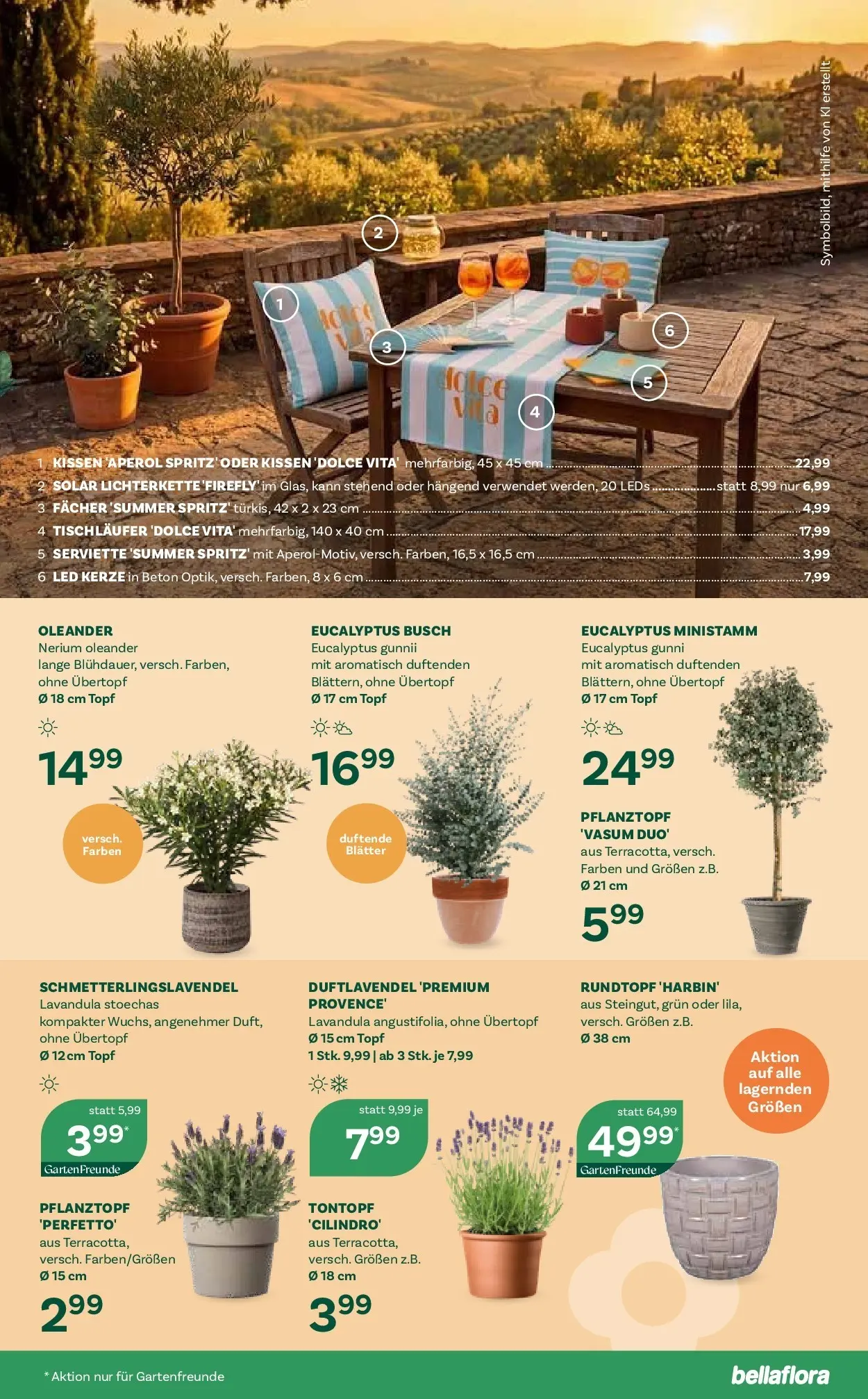 bellaflora - Bellaflora: Flugblatt von 22.04.2026 - Aktuelle Angebote | Seite: 5 | Produkte: Kissen