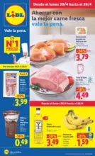 Lidl № 1 PRECIO - Ofertas v&aacute;lidas del 20/04 al 26/04 - hasta el 26.04.2026