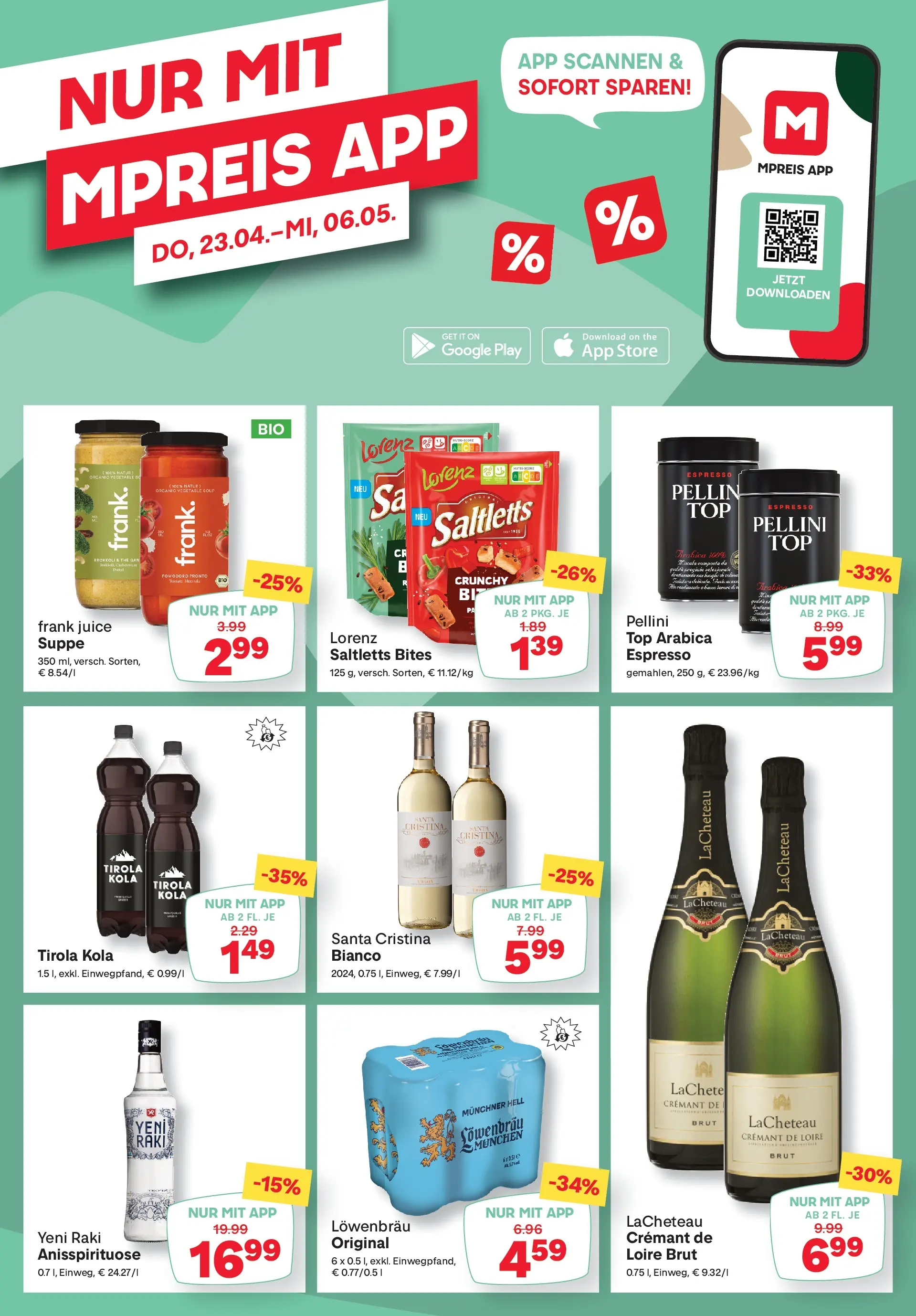 MPREIS St.Gallenkirch von 22.04.2026 - Aktuelle Angebote | Seite: 14