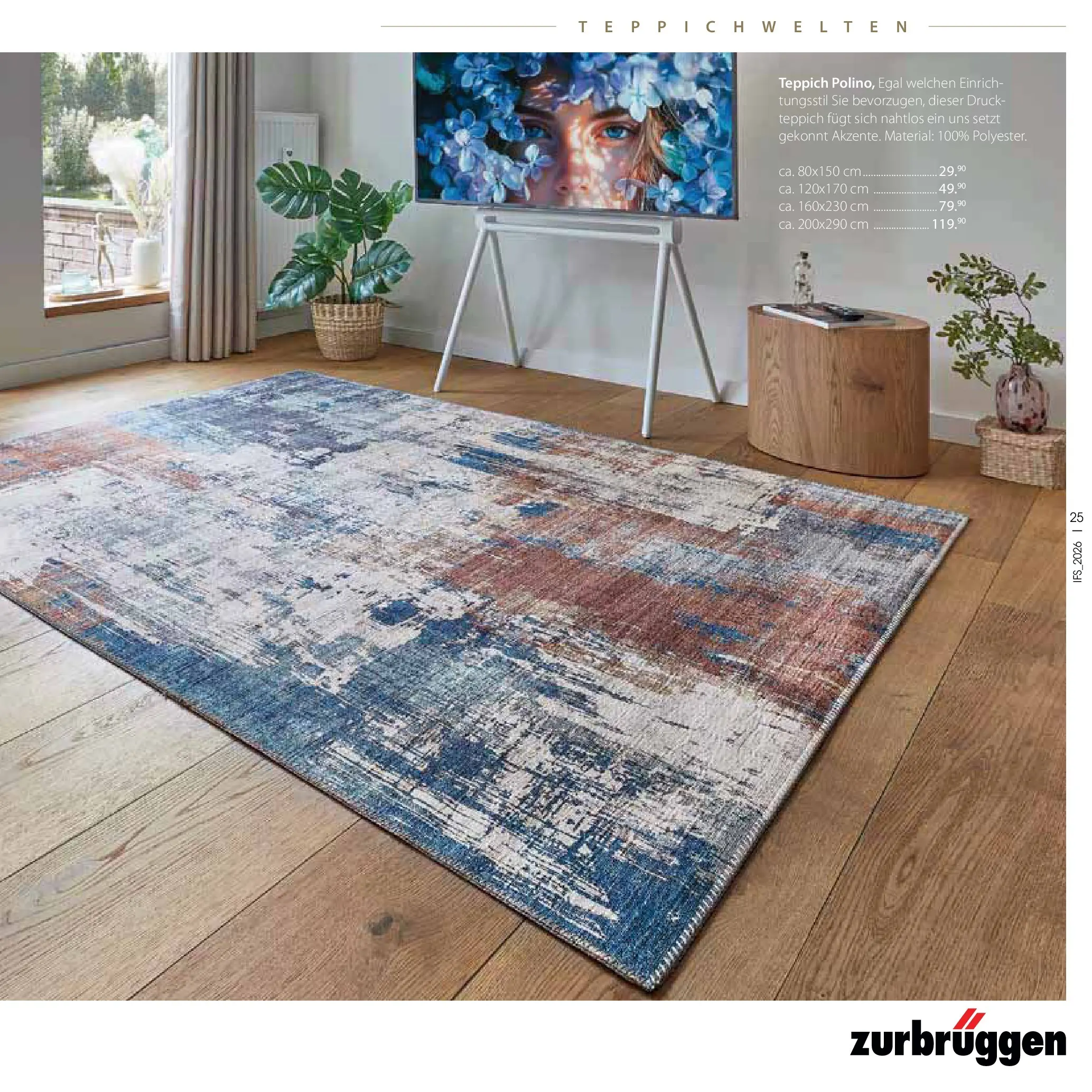 Zurbrüggen Frühlings-Boten für dein zuhause (ab 14.04.2026) zum Blättern | Seite: 23 | Produkte: Teppich