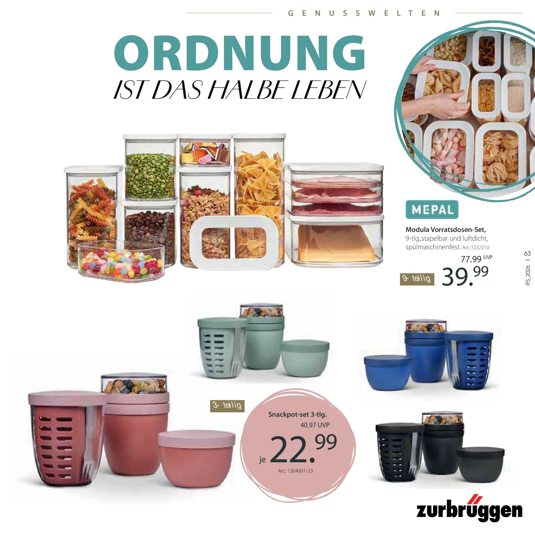 Zurbrüggen Frühlings-Boten für dein zuhause (ab 14.04.2026) zum Blättern | Seite: 61