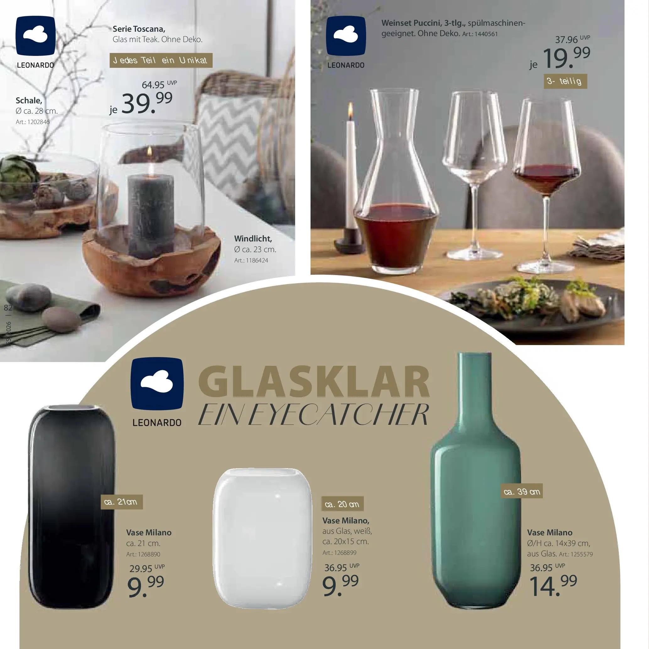 Zurbrüggen Frühlings-Boten für dein zuhause (ab 14.04.2026) zum Blättern | Seite: 80 | Produkte: Vase