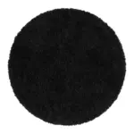 m&ouml;max Badematte Chris Schwarz &Oslash; ca. 80cm