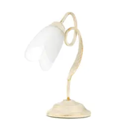 Tischleuchte Doppio Giro Wei&szlig; max. 6 Watt