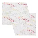 m&ouml;max Tischl&auml;ufer Steffi Rot/Wei&szlig; ca. 45x150cm