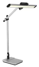 m&ouml;max LED-Schreibtischleuchte Lopira Schwarz/Silber max. 12 Watt Schreibtischlampe